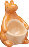 KitchenCraft Kangoeroe eierdop - Keramiek - Oranje (1 stuk)