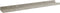 vidaXL - Wandschappen - 4 - st - 60x9x3 - cm - betongrijs