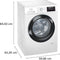 Siemens WM14N206NL - Wasautomaat iQ300 - Extra snel 15/30 - Aquaprotection Plus