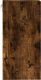 vidaXL - Hangkast - 40x29,5x60 - cm - bewerkt - hout - gerookt - eikenkleurig