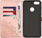 Hoesje Met Pasjeshouder Geschikt voor Motorola Moto E6 Play - Mandala Bookcase - Lichtroze
