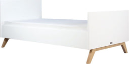 BED 90X200 LYNN WIT/NATUREL