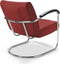 Bel Air Retro Loungestoel LC-01 LTD Ruby