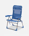 Crespo AL/206 - Klapstoel - Verstelbaar in 7 standen - Blauw