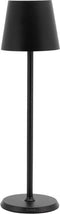 Securit Zwarte Dimbare LED Tafellamp Feline Incl Magnetische Oplaadkabel - GR655