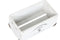 Set decoratieve dozen Home ESPRIT Sanderford Wit Sparrenhout 35 x 22 x 15 cm (5 Onderdelen)