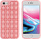iMoshion Hoesje Geschikt voor iPhone SE (2022) / SE (2020) / 8 / 7 Hoesje Siliconen - iMoshion Pop It Fidget Toy - Pop It hoesje - Roze