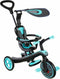 Globber Trike Explorer 4 in 1 in het Turquoise