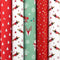 SANTAS HELPER - kerstpapier assortiment cadeaupapier - 5 rollen 2 meter x 70 cm - multikleur