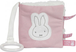 Buggyboekje nijntje pink baby rib