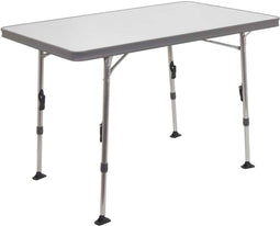 Crespo AL/247 - Tafel - Aluminium frame - Verstelbaar 110x70 cm - Antraciet
