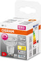 OSRAM Superstar dimbare LED lamp met bijzonder hoge kleurweergave (CRI9-), GU1-basis helder glas ,Warm wit (27-K), 23- Lumen, substituut voor 35W-verlichtingsmiddel dimbaar, 1-Pak