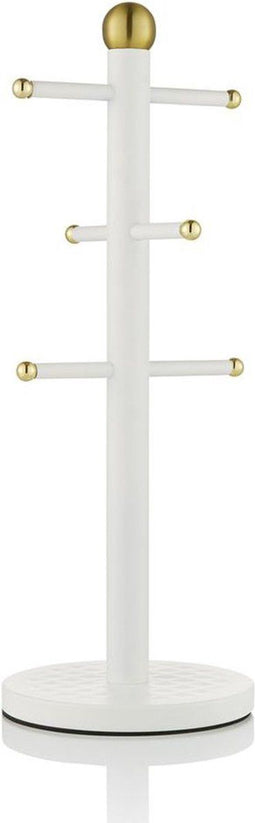 Swan Gatsby Retro Kopjeshouder – Plaats Voor 6 Kopjes – Wit
