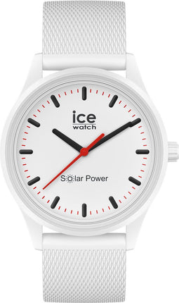 Ice Watch ICE solar power - Polar 018390 Horloge - Siliconen - Wit - Ø 40 mm