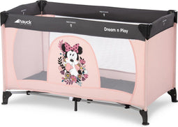 Hauck Dream’n Play - Campingbedje 120 x 60 cm - Veilig slapen en spelen - Minnie Sweetheart