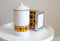 CABANAZ - tissuedispenser, Ramona, retro, metaal / chroom, TISSUE DISPENSER, geel