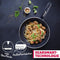 BK Kitchen Stories - Searsmart - Koekenpan - Ø 20 cm - Aluminium - Antiaanbaklaag - Zwart
