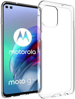 Accezz Motorola Moto G100 - Clear Backcover - Schokabsorberend - Transparant