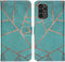 iMoshion Hoesje Geschikt voor Samsung Galaxy A13 (4G) Hoesje Met Pasjeshouder - iMoshion Design Softcase Bookcase - Blauw / Blue Graphic