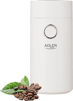 Adler AD 4446 WS - Koffiemolen - 150 W - 75 gram capaciteit - wit