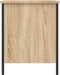 vidaXL - Opbergbankje - 40x42,5x50 - cm - bewerkt - hout - sonoma - eikenkleurig