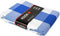 KOOK Tafelkleed Coated Ruit - Blauw - 140x230 cm