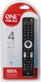 One For All Evolve 4 - Universele afstandsbediening - Bedient 4 apparaten - Verlichte toetsen