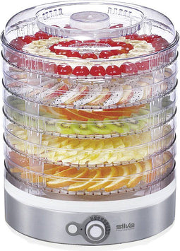 Silva Homeline DA 401 inox Voedseldroger Wit, Inox