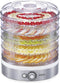 Silva Homeline DA 401 inox Voedseldroger Wit, Inox