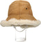 Warmbat Moree - Dames Muts - 100% Merino Wol - Cognac