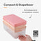 KitchenLove IJsblokjesmaker - IJsblokjesvorm 64 blokjes - BPA-vrij - Stapelbaar