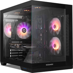 NOX Hummer Astra Neo - Midi Tower PC - ATX Micro-ATX Mini-ITX - Zwart