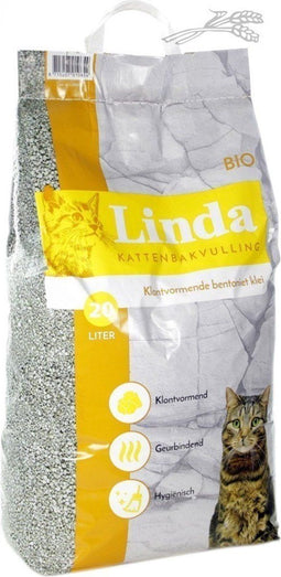 Linda Bio kattenbakvulling, 20 ltr