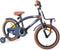 AMIGO 2Cool Jongensfiets 16 Inch - Kinderfiets voor 4 tot 6 Jaar - 100-115 cm - Blauw - met Zijwieltjes