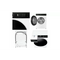 Hisense WD5I1045BWQ - Was-Droogcombinatie - 10.5 kg Wassen - 6 kg Drogen - 1400 tpm - AutoDose - Steam - WiFi - Wit
