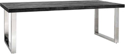 Richmond Interiors Eettafel Blackbone silver 220 (Black rustic)