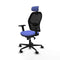 Jorquera Piqueras y Crespo 2D036N2 - Bureaustoel met hoofdsteun - Verstelbare hoogte - Licht Blauw