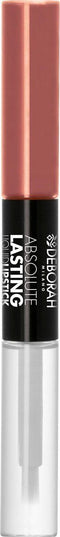 Deborah Milano Absolute Lasting Liquid Lipstick - 16 Nude Beige - Duo lippenstift langhoudend - Nude