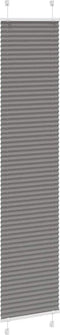 vidaXL - Plissé - rolgordijn - 50x200 - cm - stofbreedte - 49,4 - cm - antraciet