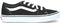 Vans WM Filmore Decon - Lage sneakers - ComfyCush demping - Black/True White - Maat 40