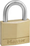 MasterLock 140EURSIX - Hangsloten - 40mm massief koper - Set van 6