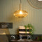 Lucide MALOTO - Hanglamp - Ø 30 cm - 1xE27 - Amber - Dimbaar