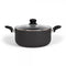 Livoo MEP150N - 24 cm Dutch oven - Aluminium met antiaanbaklaag - Zwart