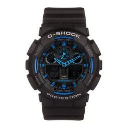 Casio G-Shock GA-100-1A2ER - Horloge - Kunststof - Zwart - 50 mm