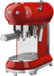 Smeg ECF01RDEU - Koffiezetapparaat - 15bar pompdruk - Rood