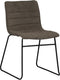 PoleWolf - Ripple stoel - Chenille - Taupe - Set van 4