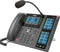 Fanvil X210i - VoIP-telefoon - 20 lijnen 2000 contacten - Zwart Grijs