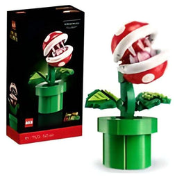 LEGO Super Mario 71426 Piranhaplant, gelede figuur met buis en 2 stuks, model voor volwassenen, c...