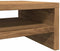 vidaXL - Monitorstandaard - 42x24x13 - cm - bewerkt - hout - artisanaal - eikenkleur