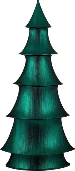 House of Seasons Kerstversiering Kerstboom - 71x40x156 cm - Donkergroen